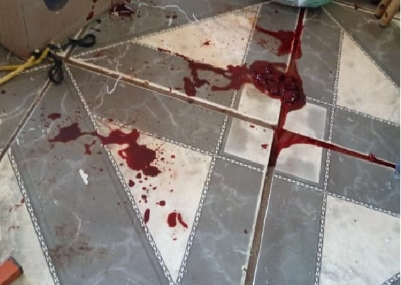 Ladrones se llevaron “sencillo” de una ferretería y dejaron un reguero de sangre