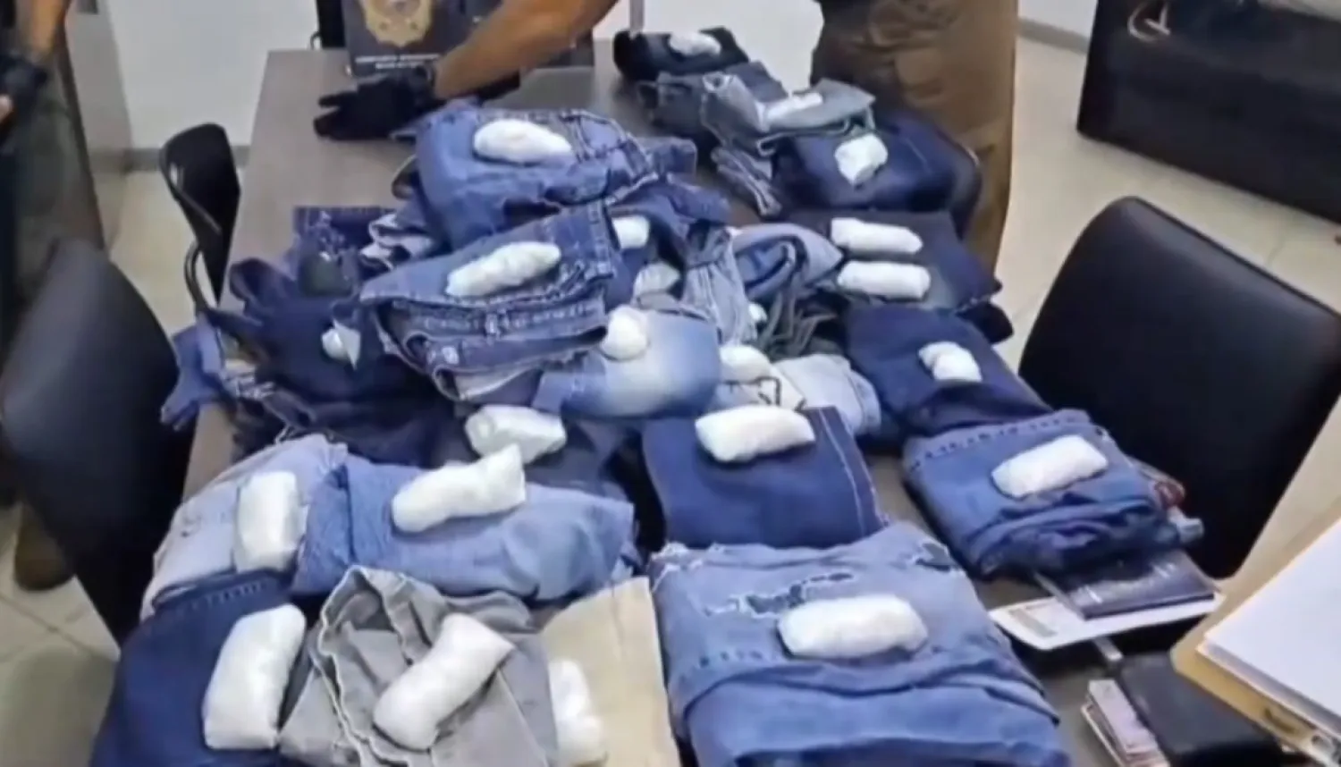 Descubren una nueva carga de cocaína en el aeropuerto de Luque