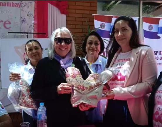 Casa de la Amistad y Rotary Club Ponta Porã – Pedro Juan Caballero entregaron implantes mamarios
