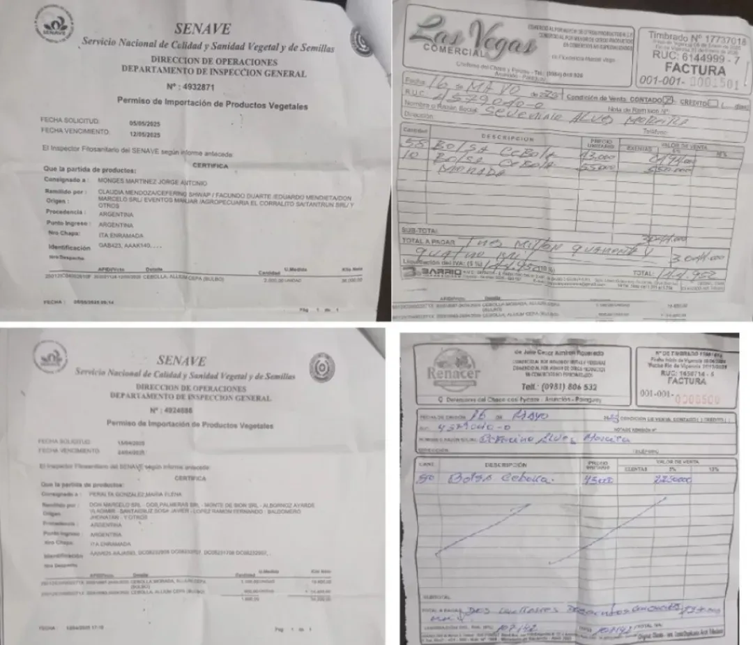 Dueño de cargamento de cebolla argentina incautada denuncia maltrato y asegura legalidad de la mercadería