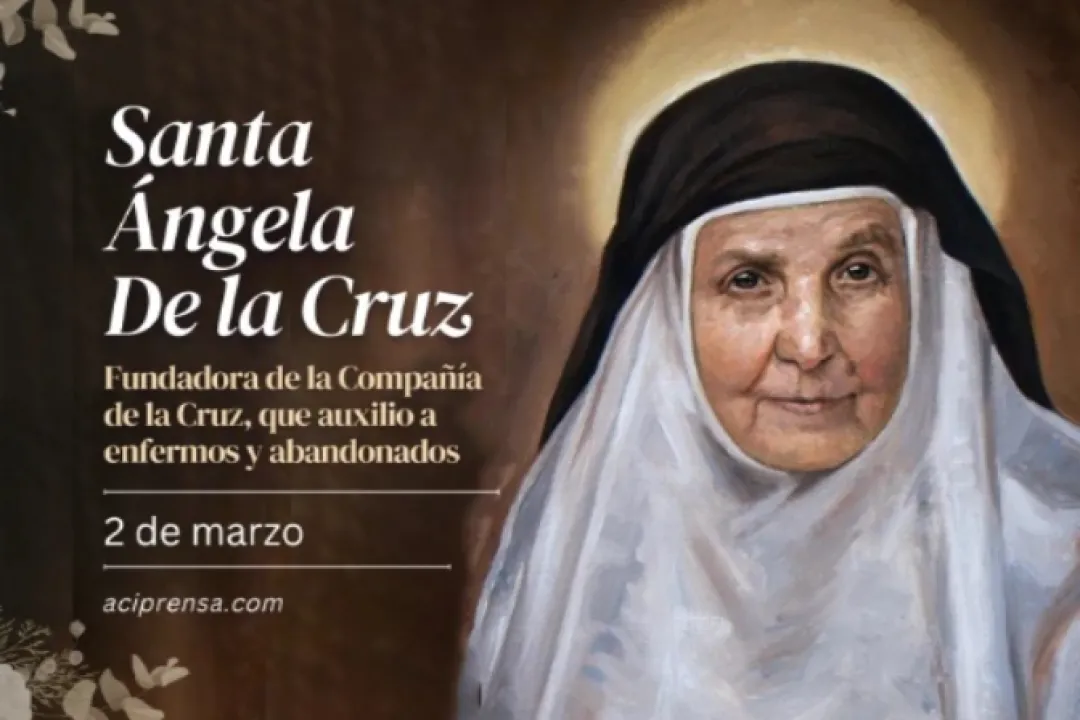 Hoy celebramos a Santa Ángela de la Cruz, la religiosa llamada a ‘subirse a la cruz’