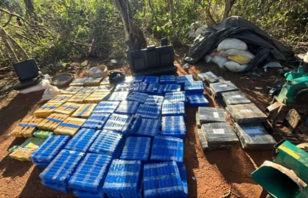 SENAD DESMANTELA MEGAESTRUCTURA DE PROCESAMIENTO DE MARIHUANA EN AMAMBAY