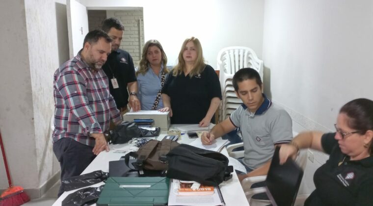 Allanaron celdas en la Agrupación: en una encontraron casi G. 12 millones en efectivo