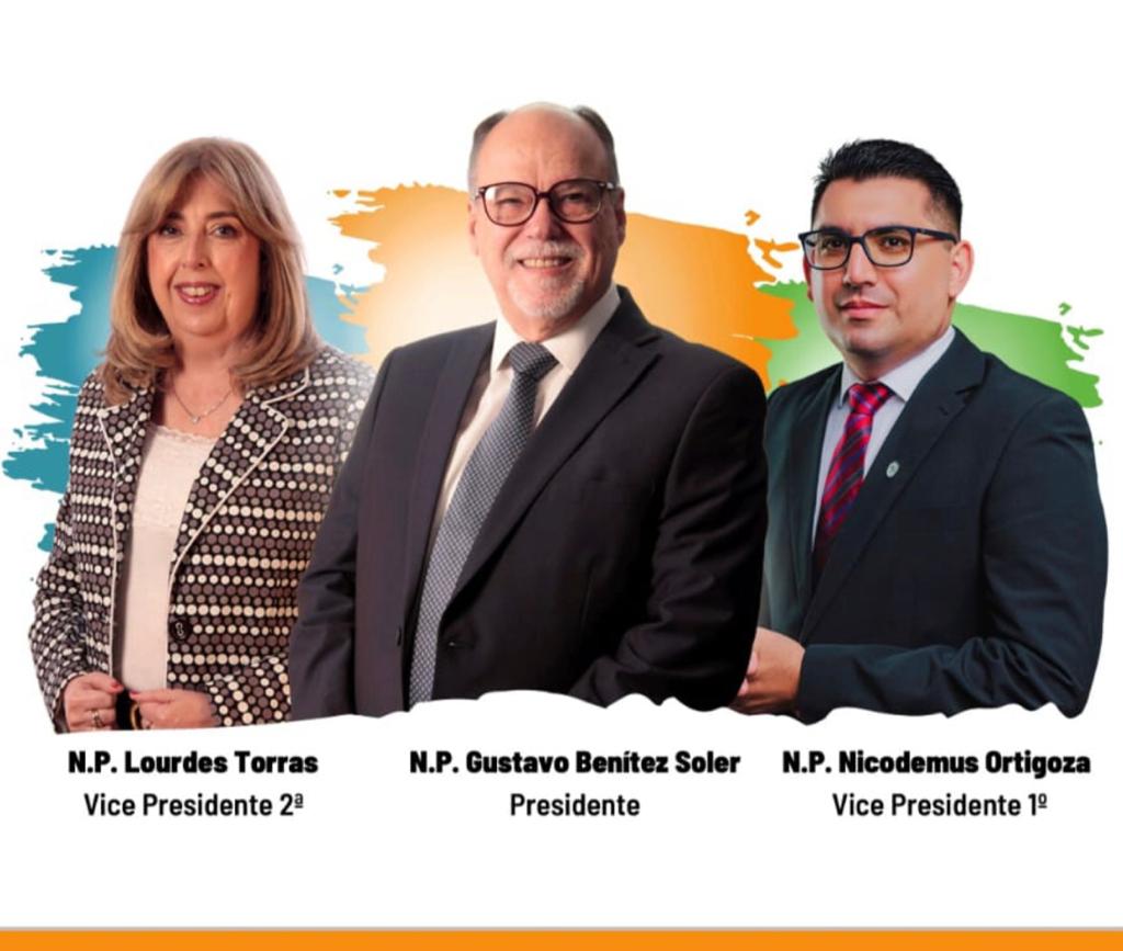 Profesional local electo vicepresidente primero del Colegio de Escribanos del Paraguay.