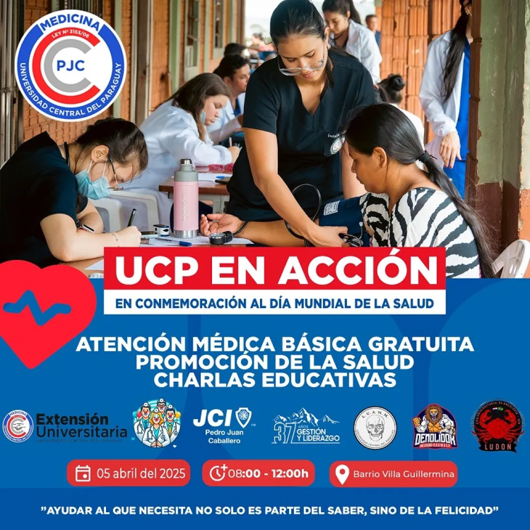 #UCPENACCIÓN  en conmemoración al día mundial de la salud