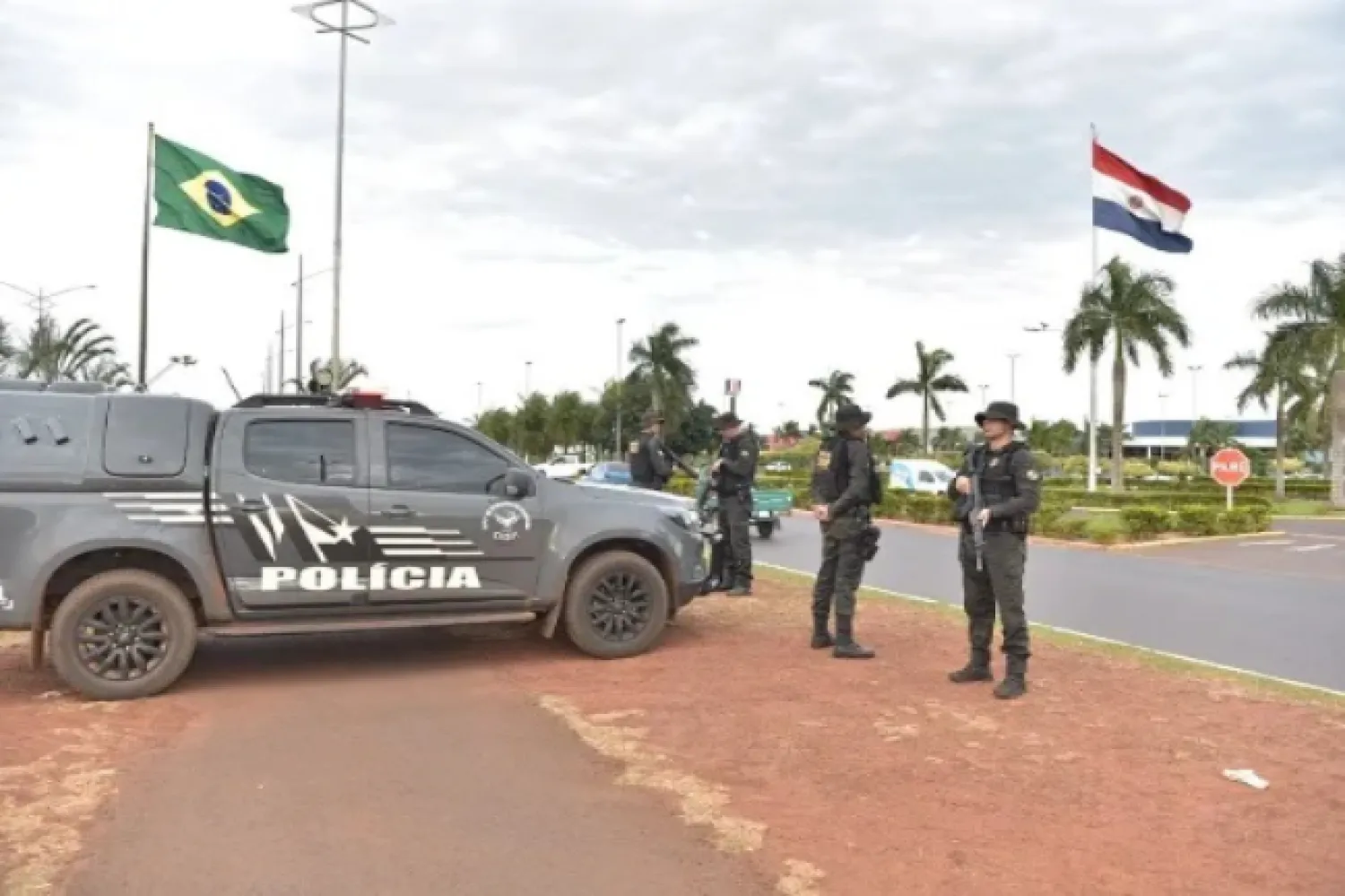 MS refuerza la acción integrada de la Policía Militar Brasileña en la 'Operación Fronteras y Fronteras Seguras'