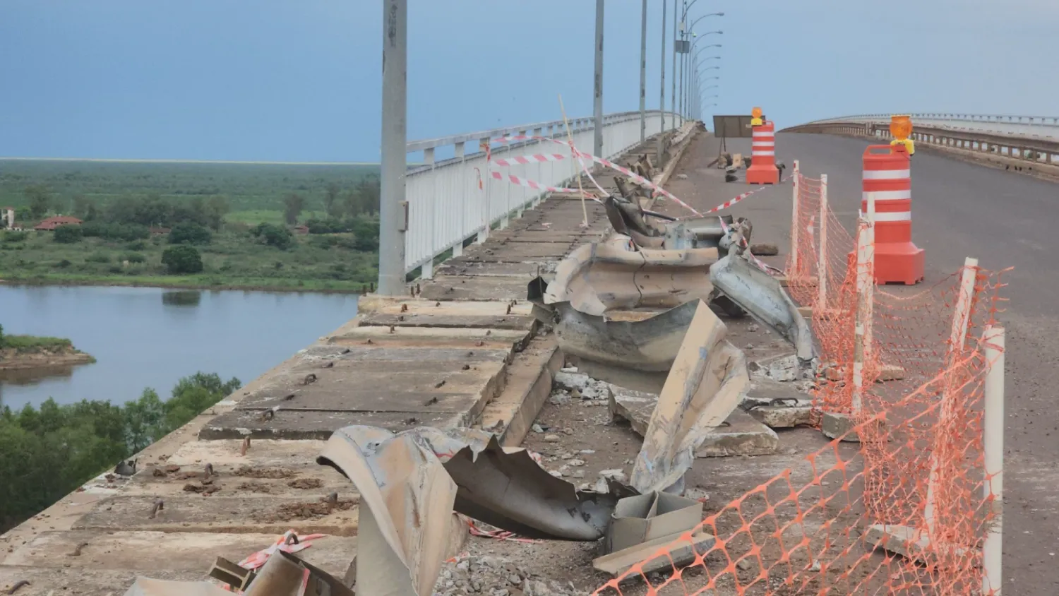 Evidencian graves deterioros en el puente Nanawa de Concepción