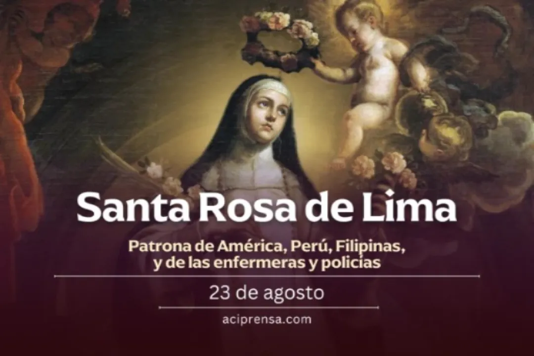 Hoy se celebra a Santa Rosa de Lima, patrona de América y las Filipinas