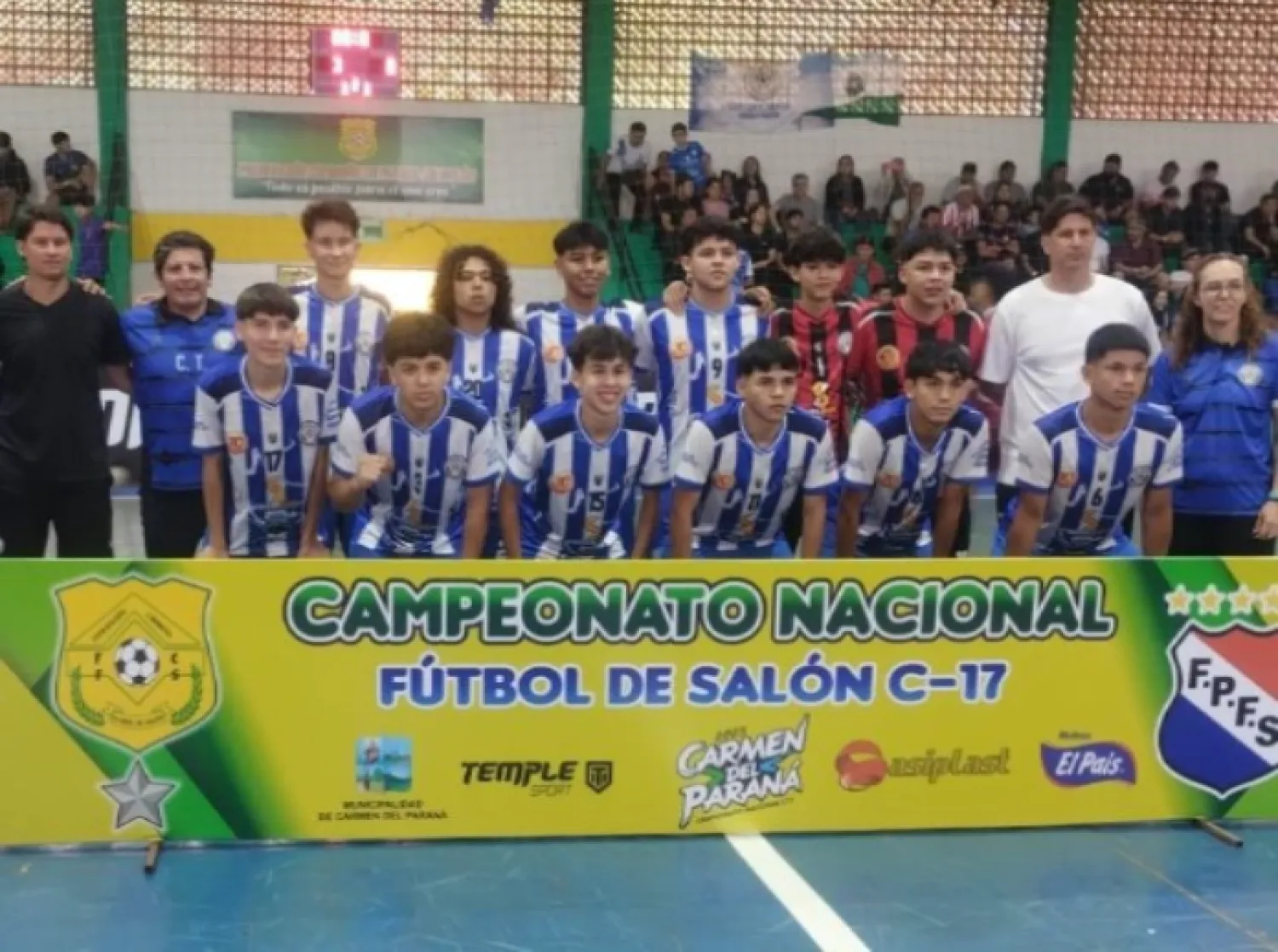 Carmen del Paraná recibe un nuevo nacional de futbol de salón, el C17 y Amambay empieza con victoria