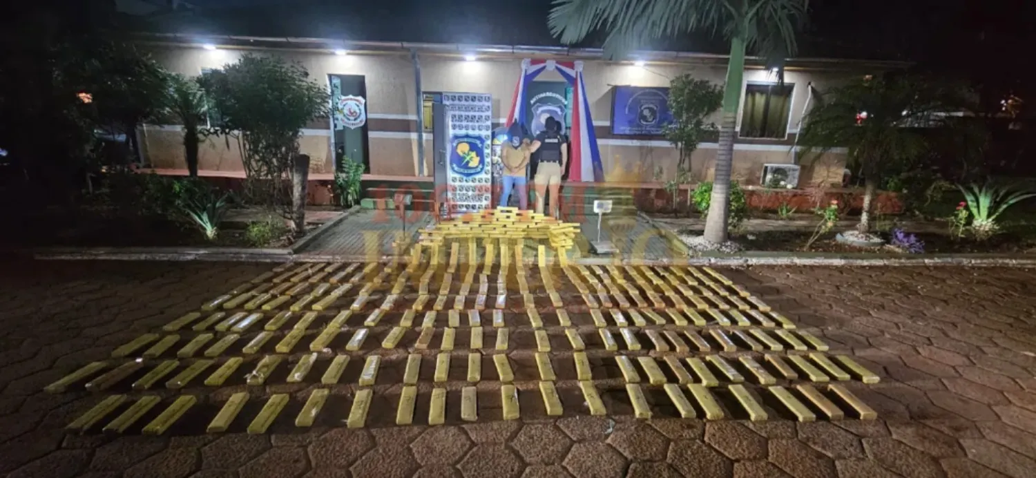 Más de 500 kilos de marihuana incautados en allanamiento en Villa Guillermina de nuestra ciudad