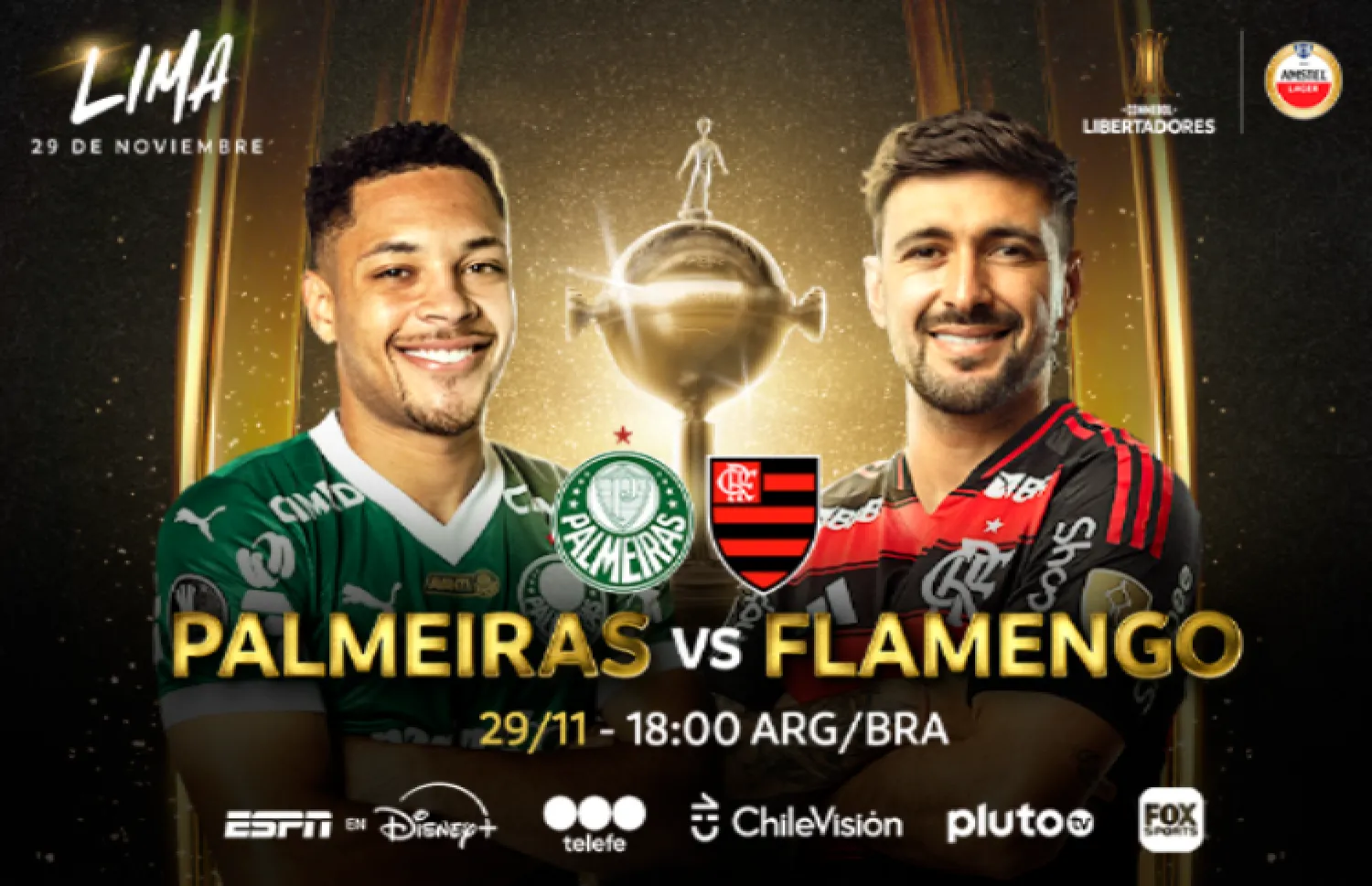 Palmeiras vs. Flamengo en busca del cuarto trofeo Intercontinental