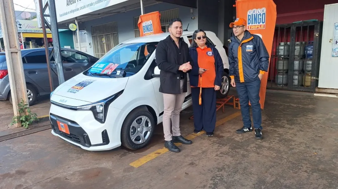 Telebingo Triple: más un automóvil 0 KM entregado en Pedro Juan Caballero