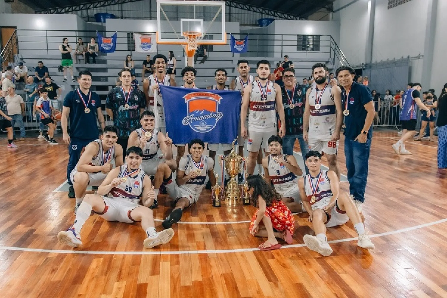 Amambay hace historia y se consagra campeón de la Copa Comuneros en su primer año en la Primera División de Básquetbol paraguayo