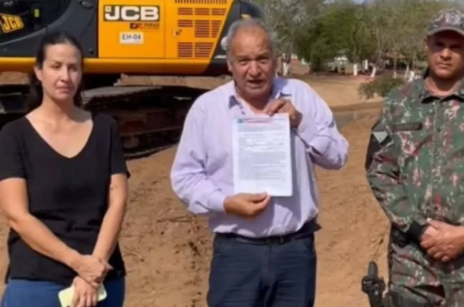 Secretaría de obras de Bela Vista aclara polémica por drenaje en el río Apa