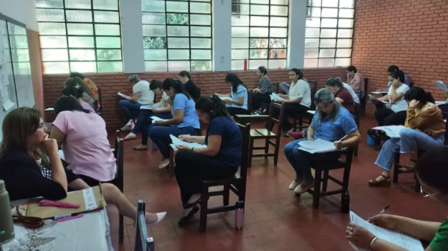 Docentes del Amambay rinden en Pedro Juan para concurso