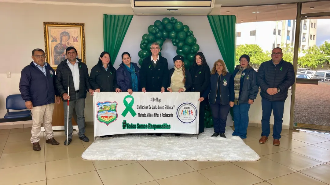 Intendente se une a la lucha contra el abuso y la explotación sexual de niñas, niños y adolescentes.