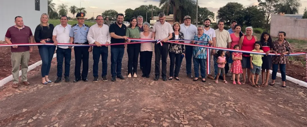 Incesante ritmo de inauguración de obras realizadas por la Municipalidad de Pedro Juan Caballero