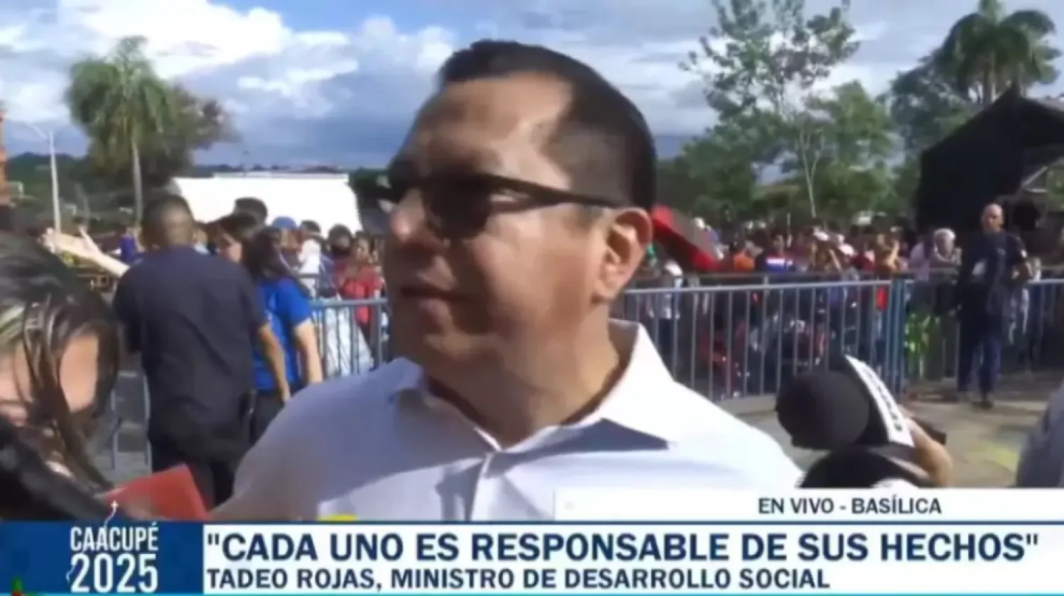 Tadeo Rojas responde a la crítica sobre corrupción: "Asumimos la responsabilidad"