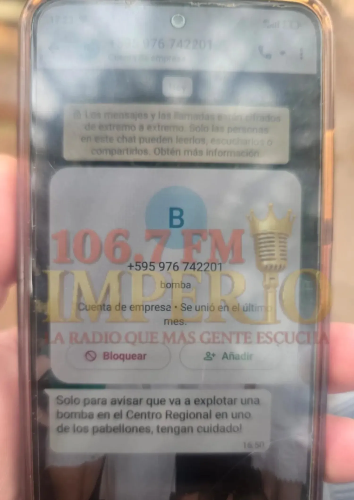 Amenaza de bomba obliga a evacuar el CRE Dr. Raúl Peña en PJC