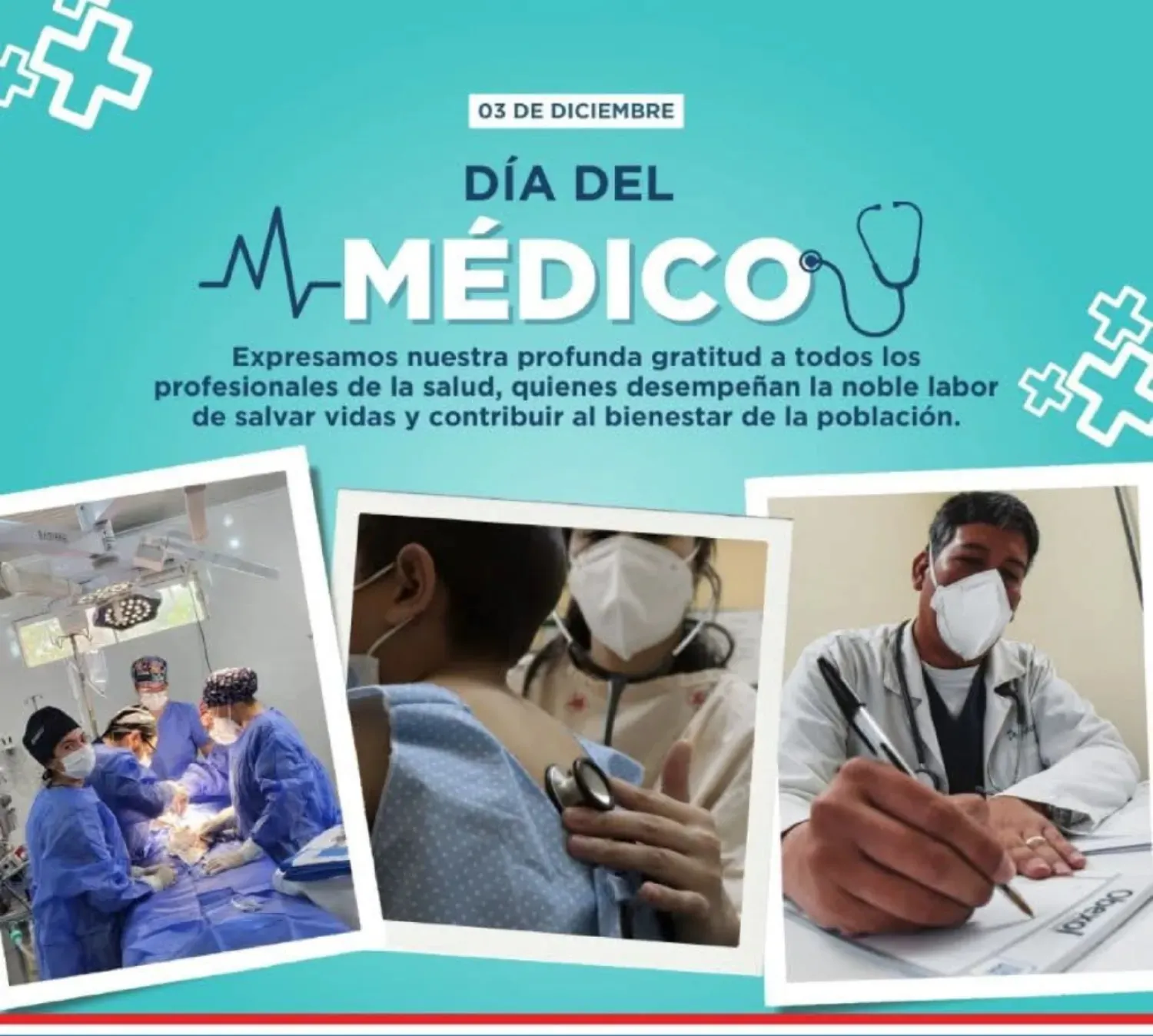 XIII Región Sanitaria rinde homenaje a los médicos en su día
