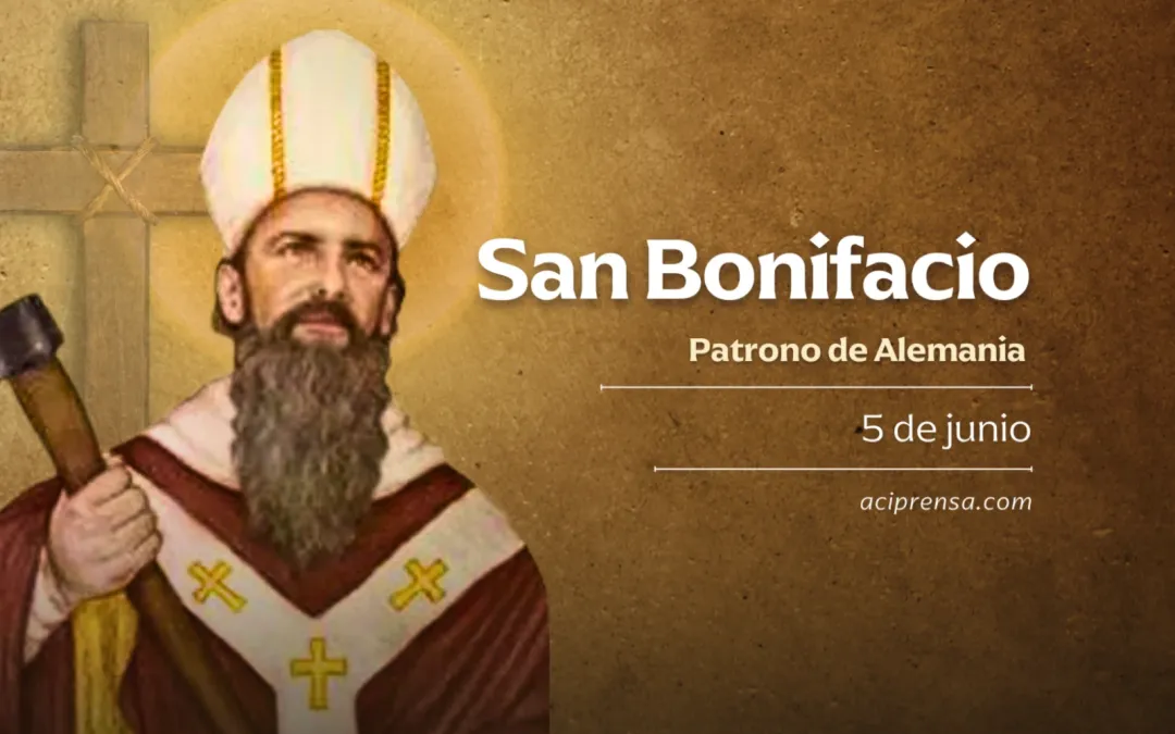 Hoy se conmemora a San Bonifacio, patrono y apóstol de Alemania
