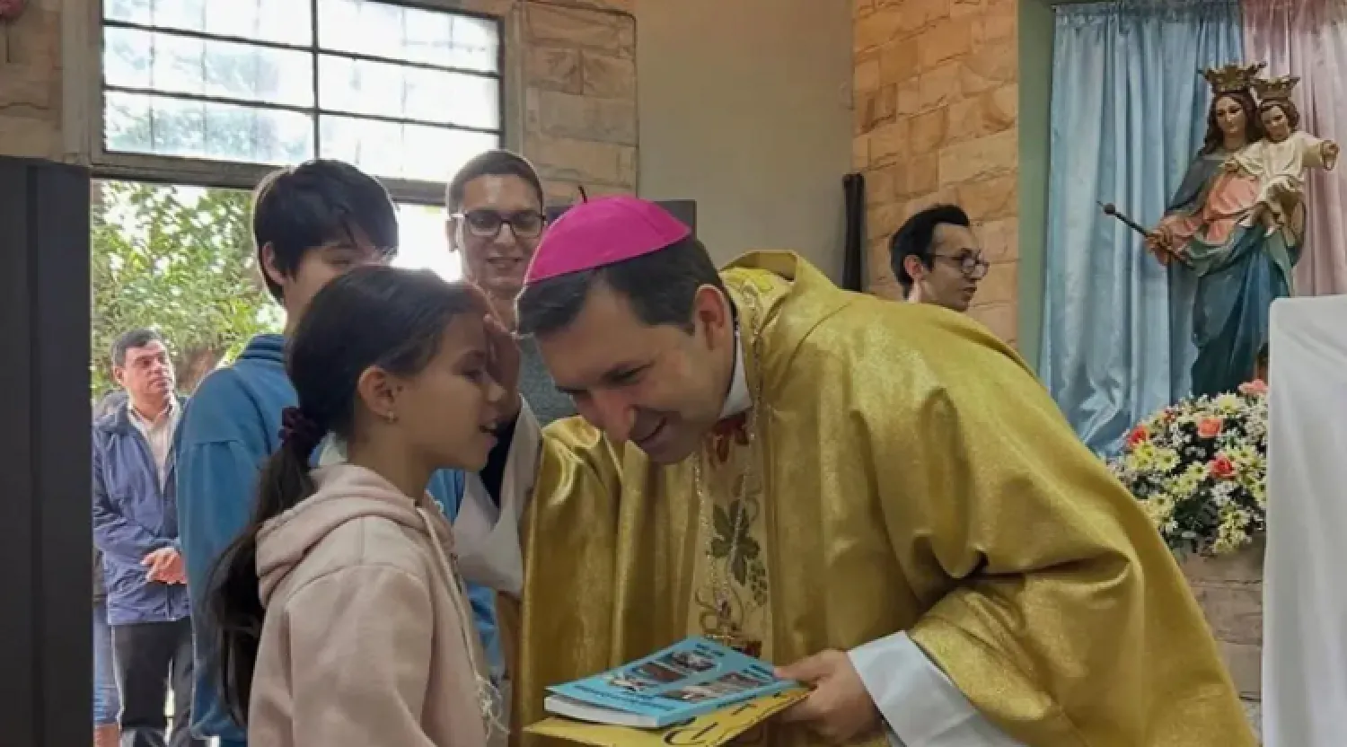 León XIV envía carta de bendición a niños del Oratorio San Luis Gonzaga de Asunción