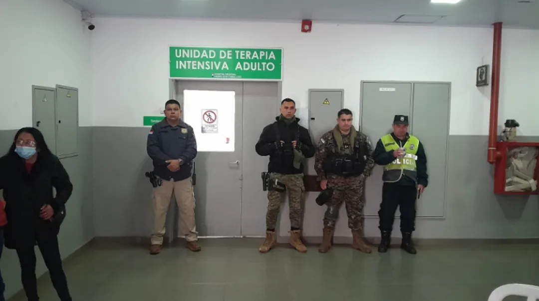 Sicario herido por guardias privados es internado en terapia