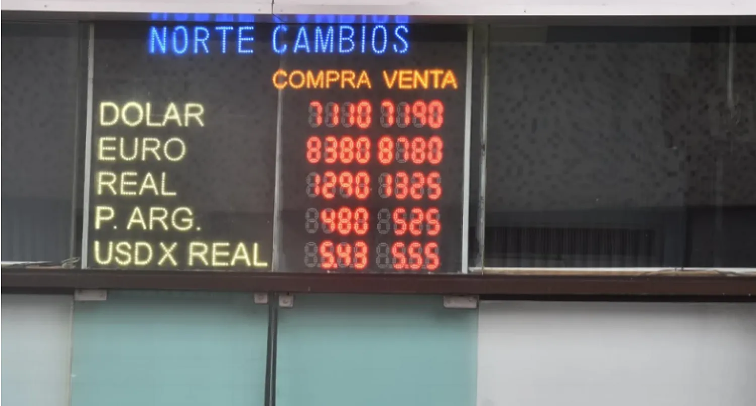 La cotización del dólar se ubica a niveles del 2023