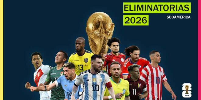 Este jueves arrancan las eliminatorias sudamericanas camino al mundial 2026