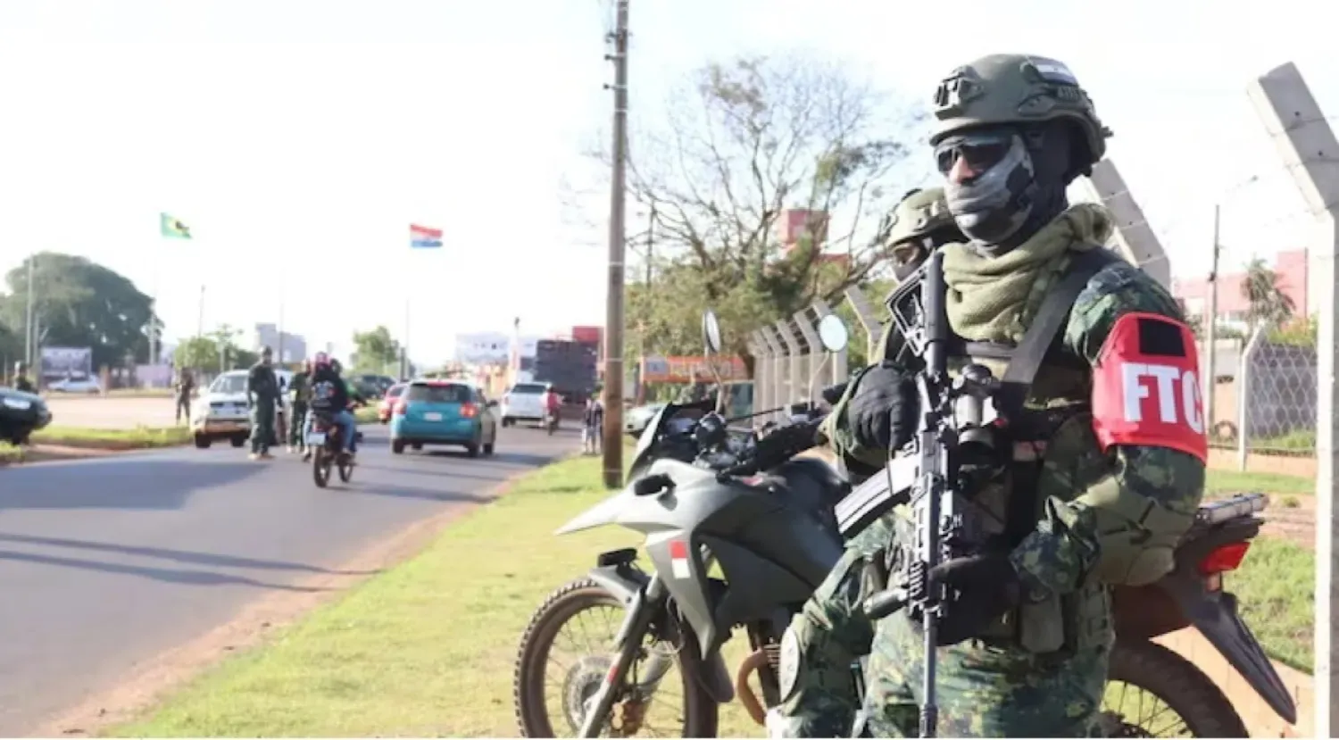 Seguridad reforzada en Pedro Juan Caballero, una imagen de doble filo