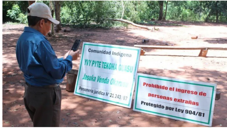 Denuncian atropello y ocupación violenta de tierras de los paĩ tavyterã