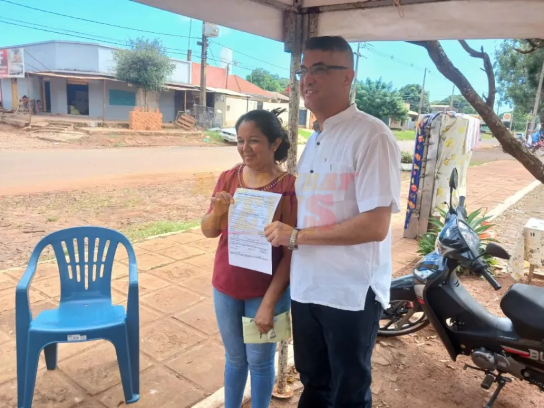 Amambay Ñanemba'e inició trabajos de inscripción y afiliación en Pedro Juan Caballero