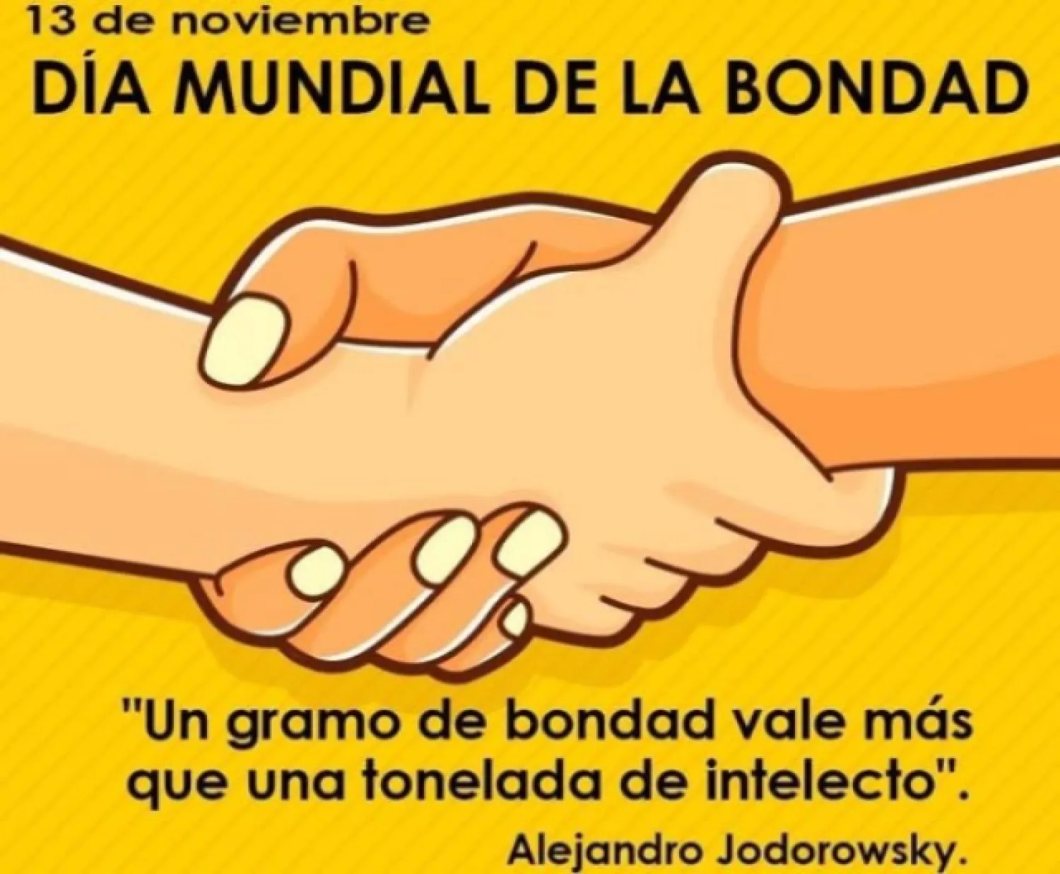 13 de noviembre Día Mundial de la Bondad