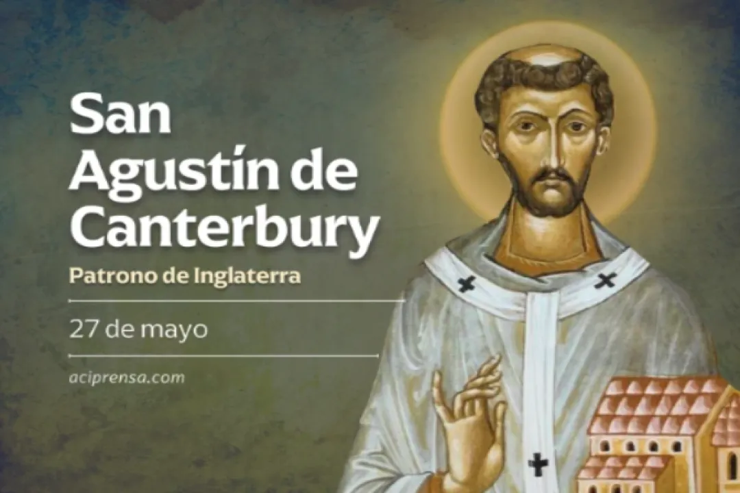 Hoy celebramos a San Agustín de Canterbury, quien lideró el renacimiento de la fe en su país