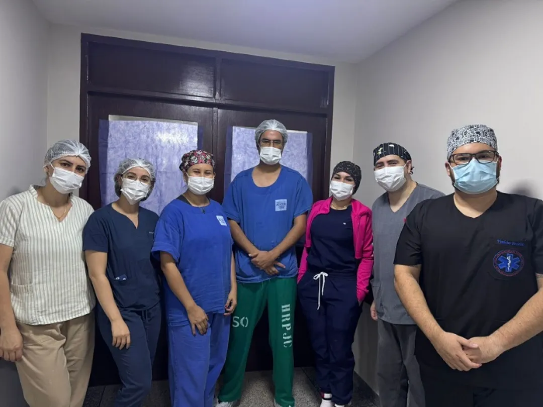 Cirugía inédita en el Hospital Regional de Pedro Juan Caballero: extirpan tumor de más de 5 kilos con éxito