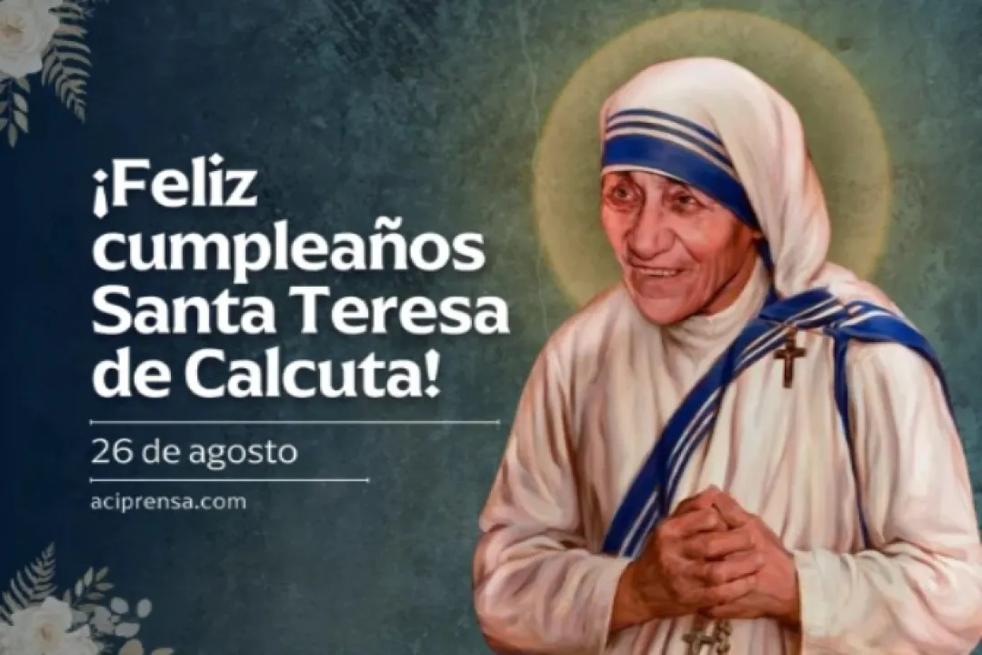 Un día como hoy nació Santa Teresa de Calcuta