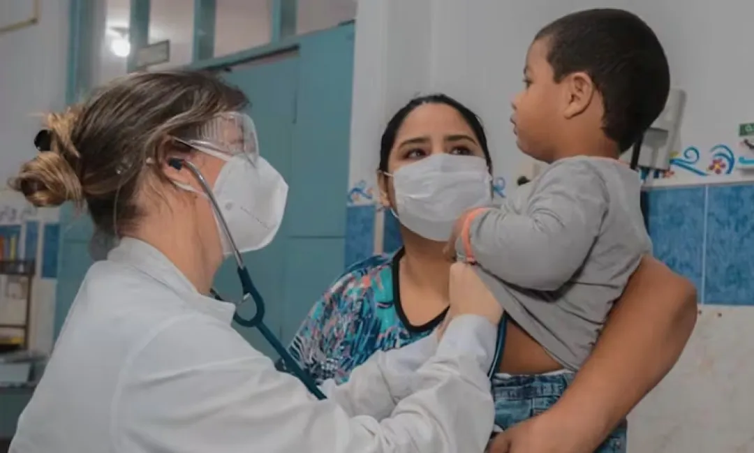 Salud reportó 40.000 consultas por cuadros respiratorios en una semana