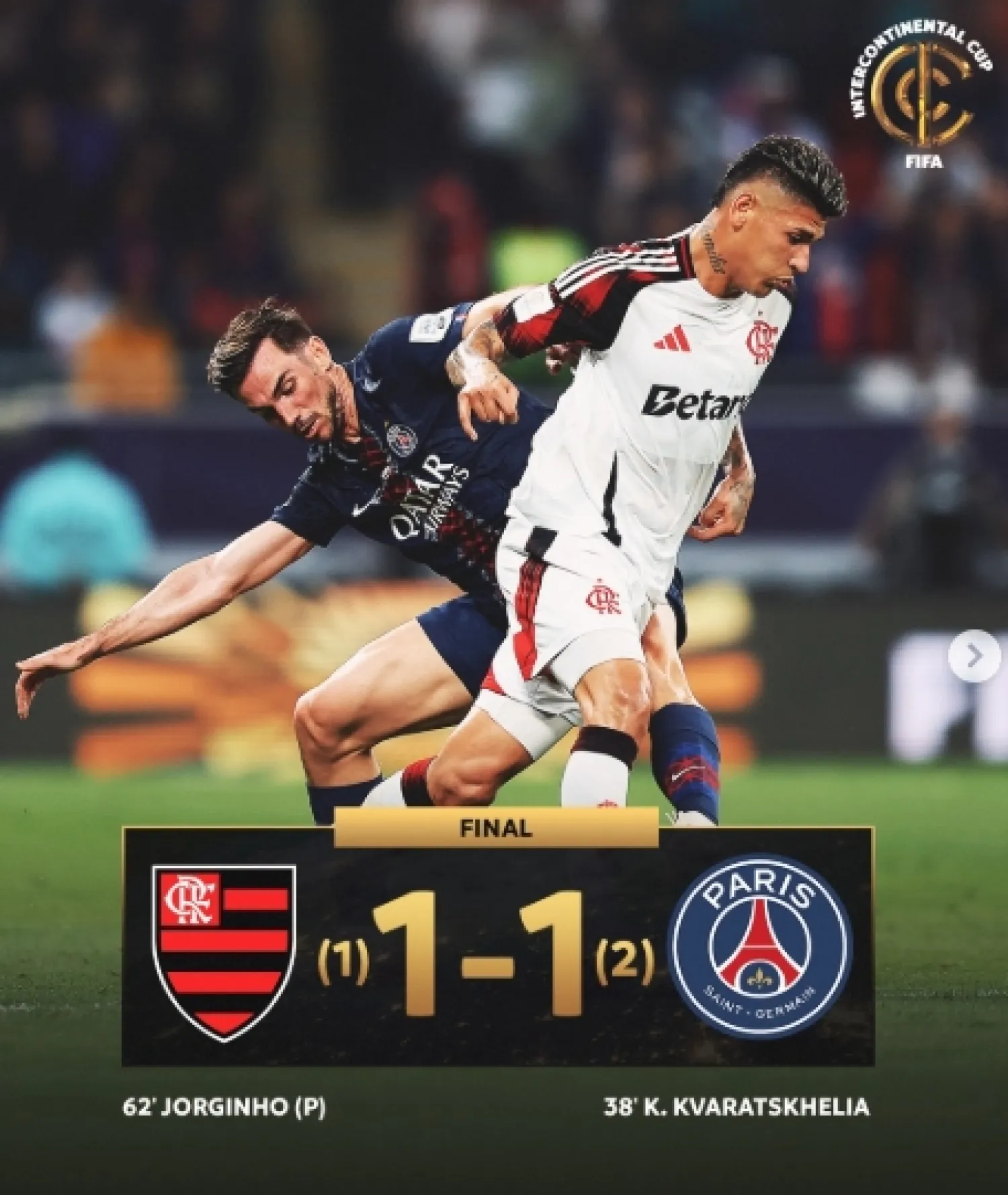 Flamengo, subcampeón de la Intercontinental