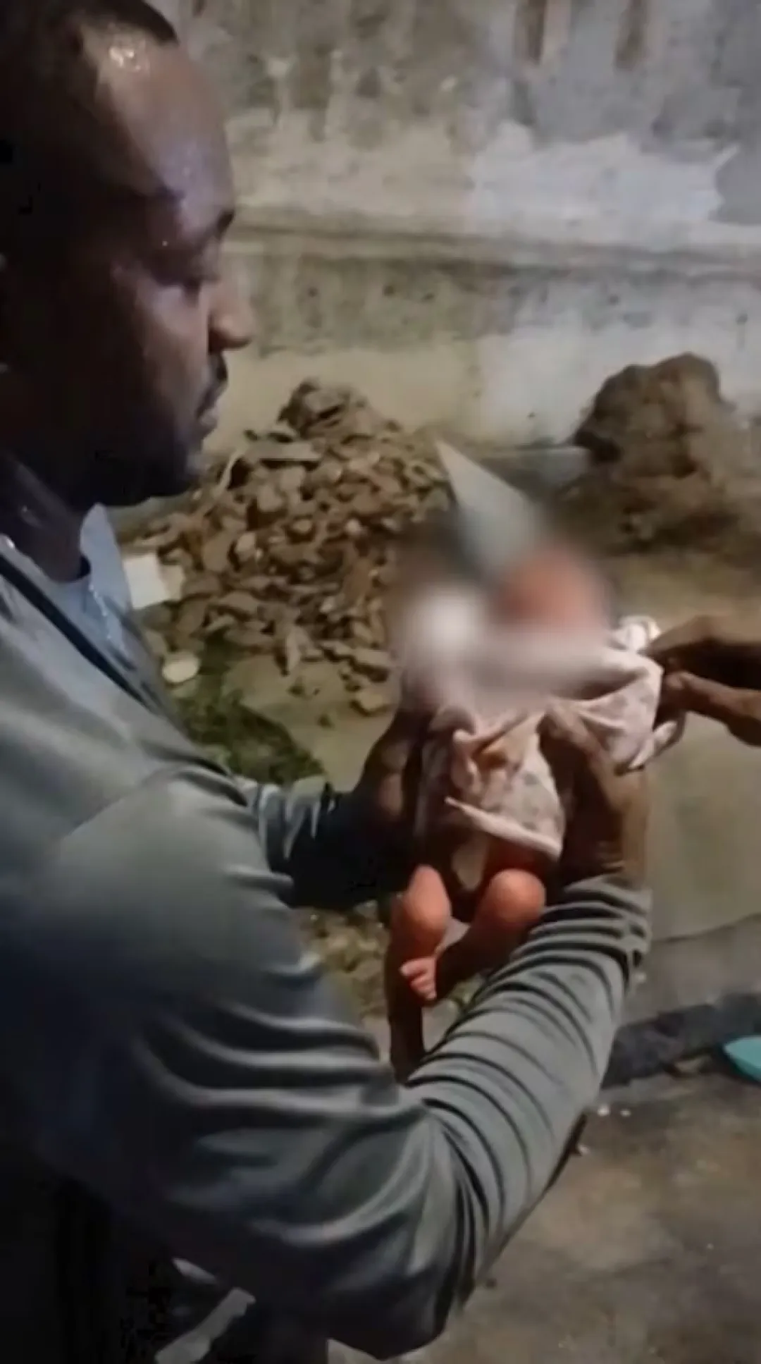 Recolector brasileño encontró a una bebé entre la basura: “Es una guerrera”