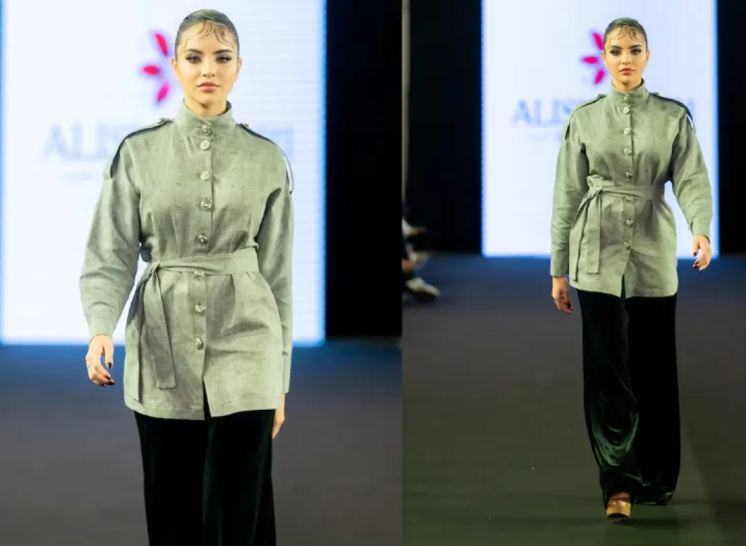 ¡Sharon Capó desfiló en el Emirates Fashion Week 2025!