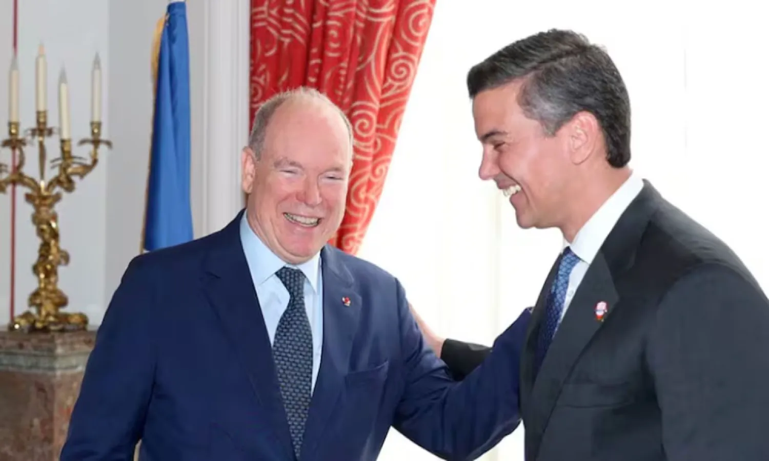 Arribó al Paraguay el príncipe Alberto II de Mónaco