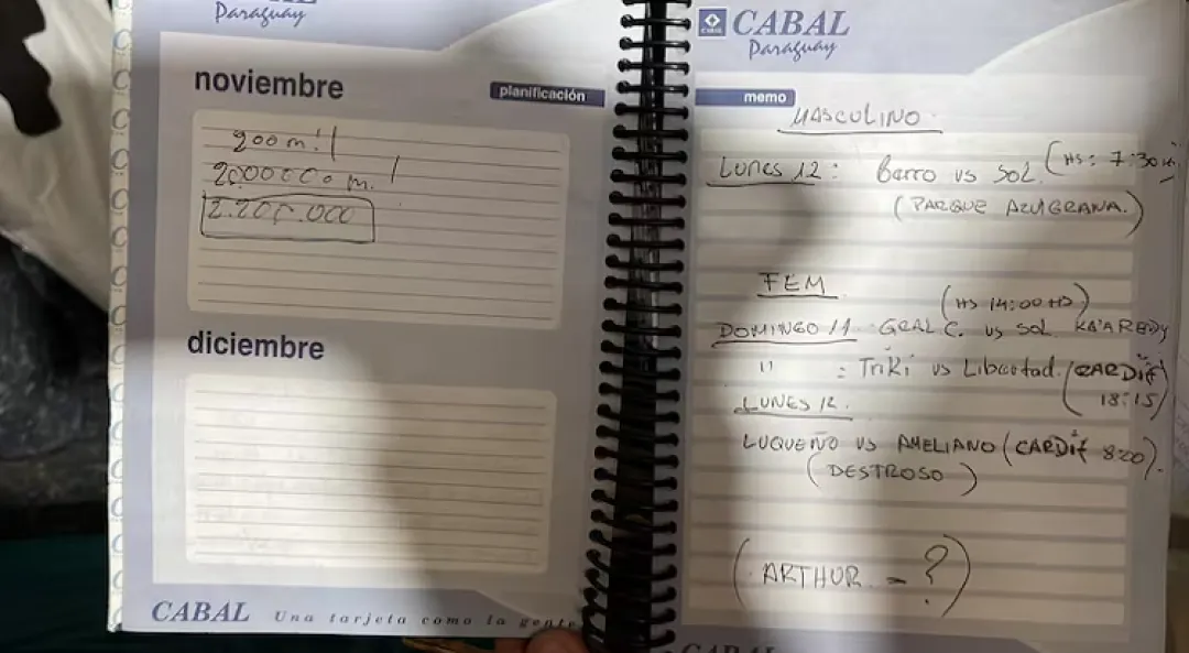 Amaños de partidos de la APF: acusan a 7 personas y piden juicio