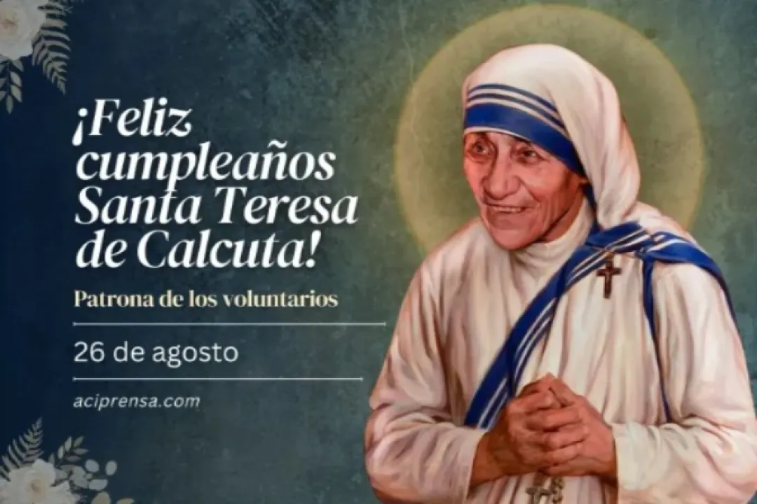 Un día como hoy nació Santa Teresa de Calcuta