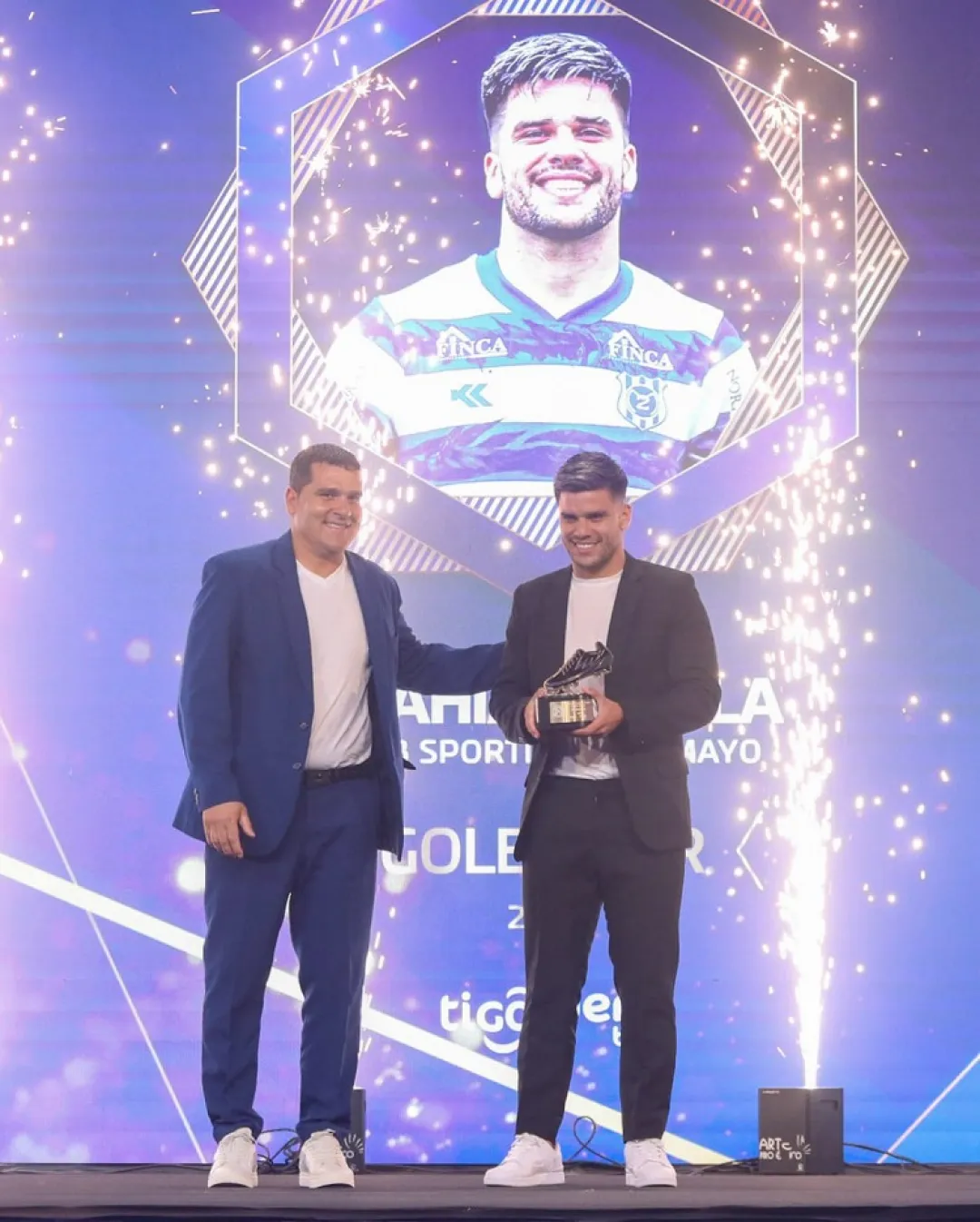 Brahian Ayala el goleador de la temporada 2024
