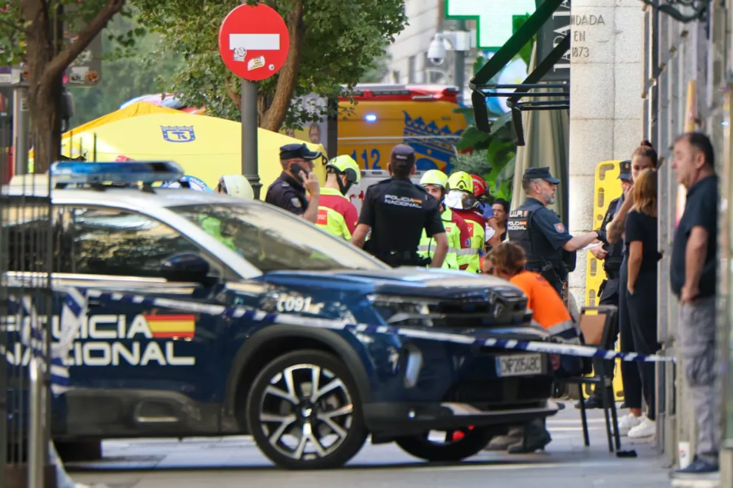 Derrumbe de edificio en Madrid deja al menos dos muertos y dos desaparecidos