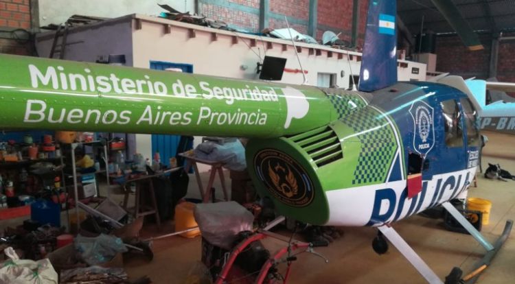 Ministro de Seguridad de Buenos Aires niega que helicptero hallado en Aregu les pertenezca