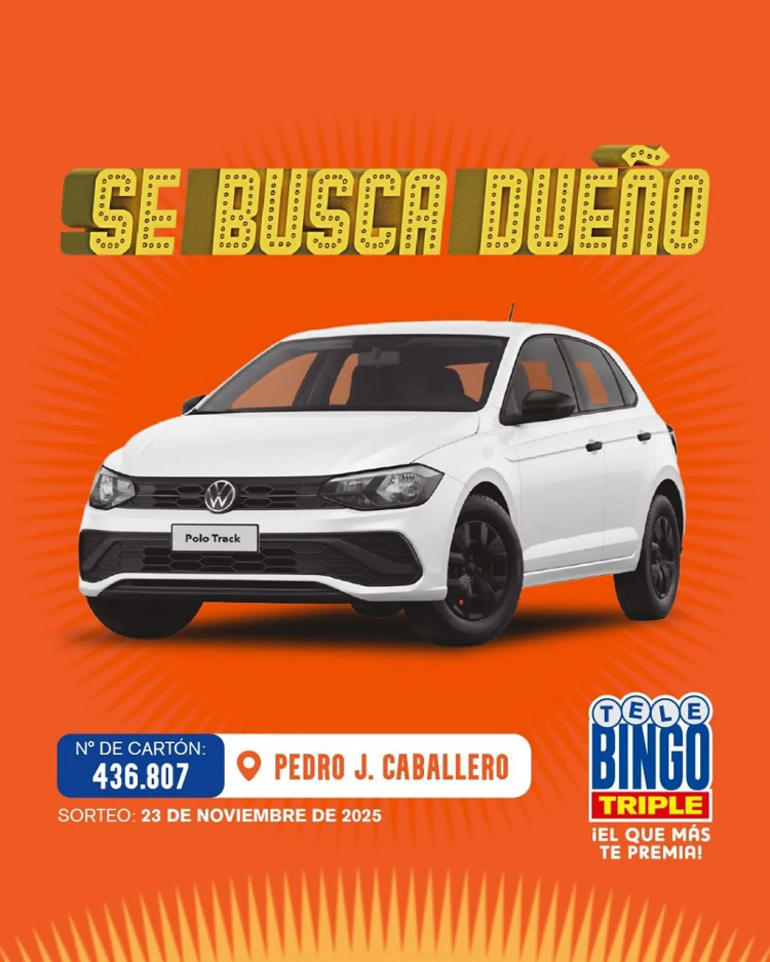 TELEBINGO TRIPLE Nuevamente con ganadores en PEDRO JUAN CABALLERO