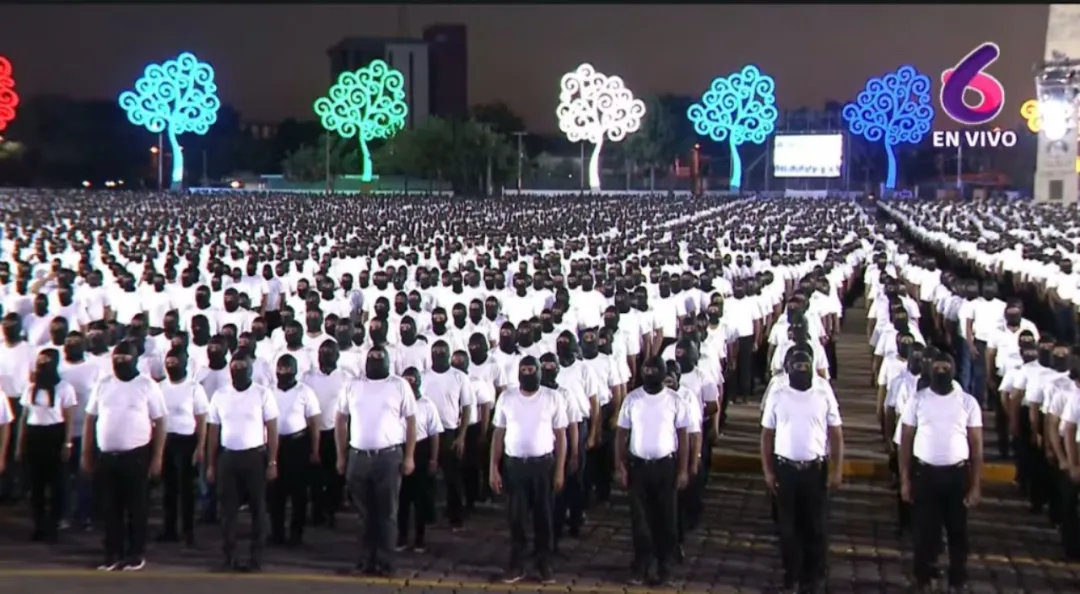 Nicaragua: tomaron juramento a 30.000 paramilitares