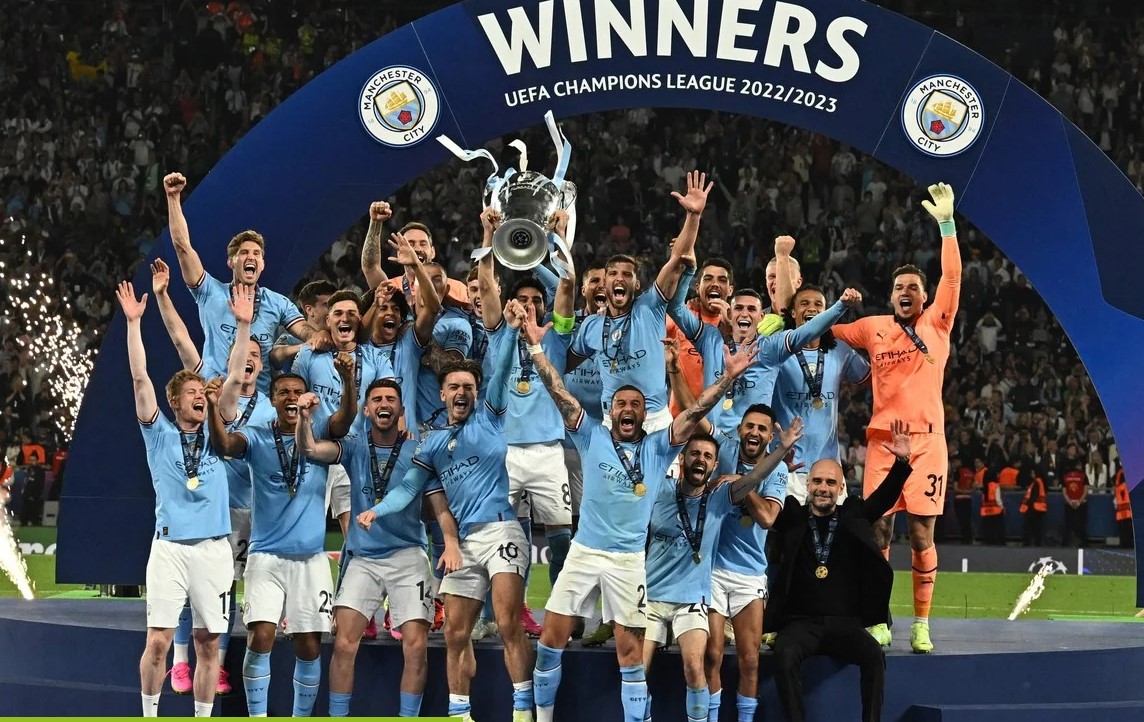 ¡El Manchester City ganó su primera Champions!