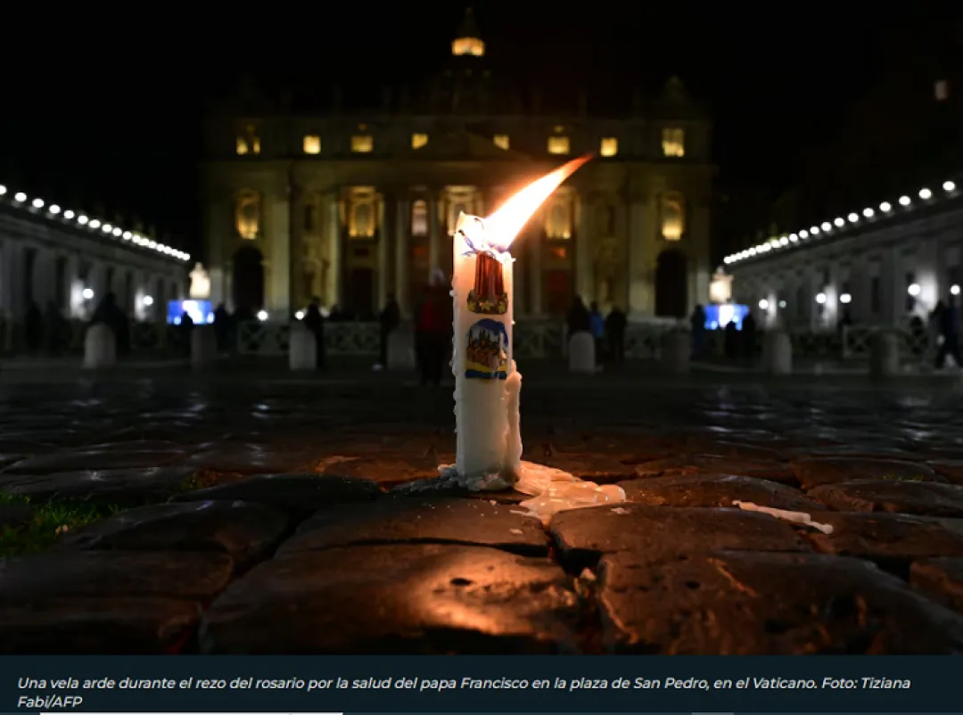 El papa “durmió toda la noche” tras su última recaída